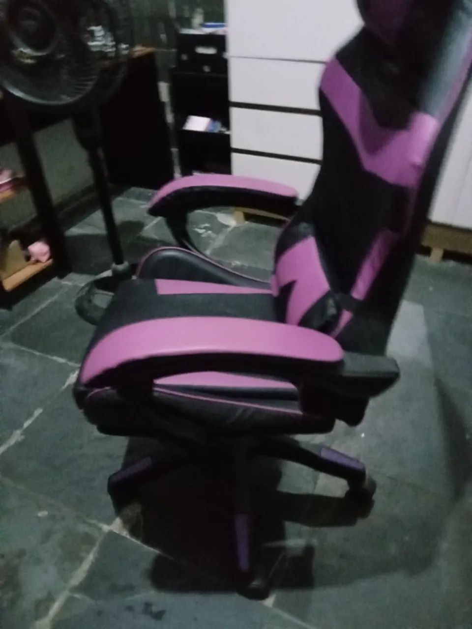 Cadeira Gamer Roxa - Foto 2