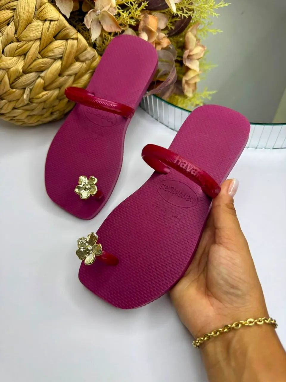 Havaianas Dedinho Floral  - Foto 4