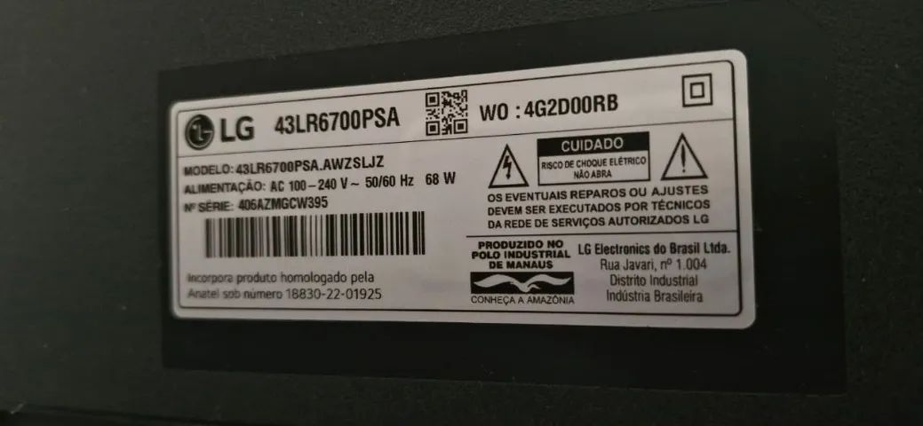 Smart TV LG 43 " modelo 43LR6700 - Foto 4