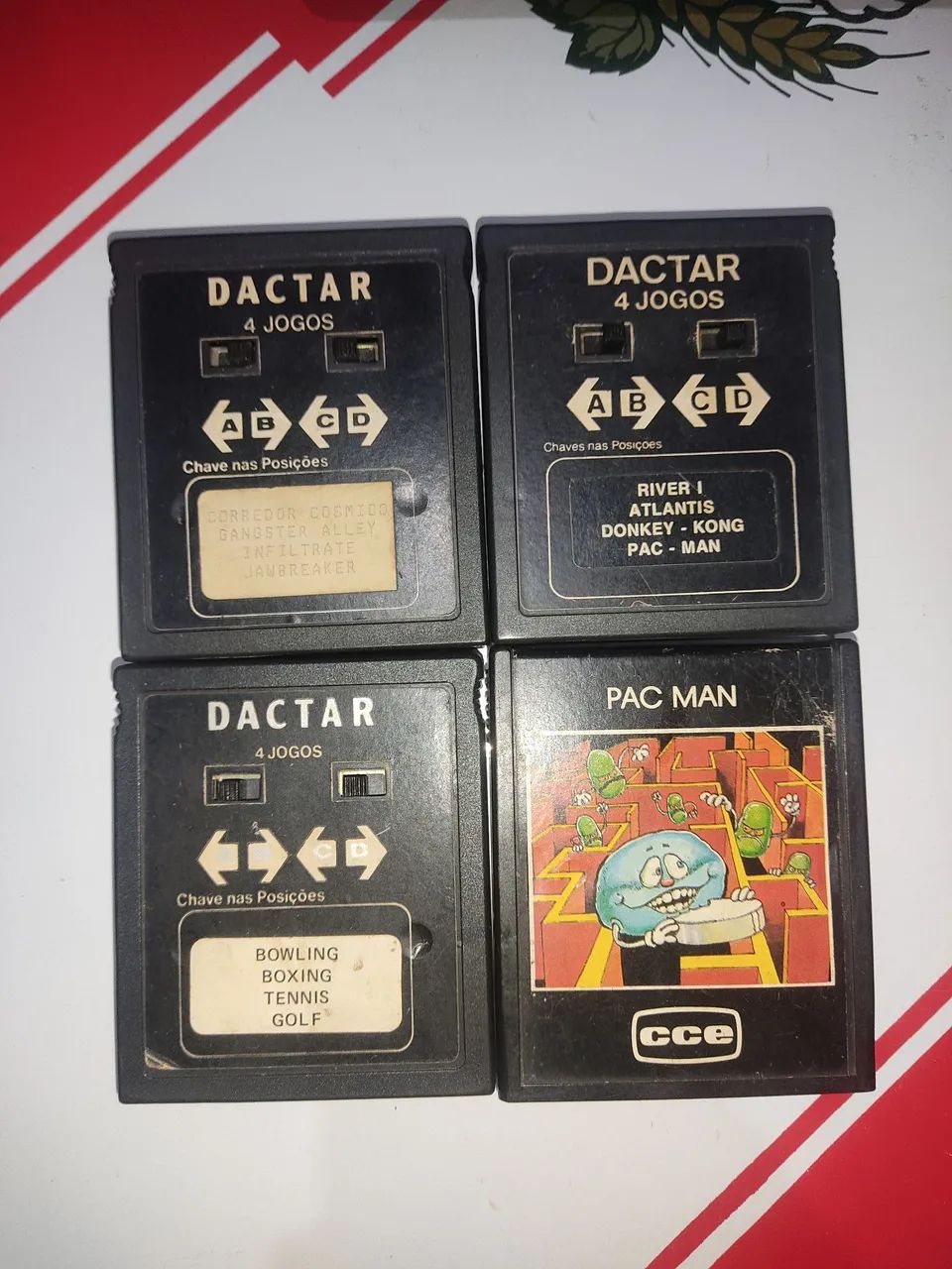 CARTUCHOS ATARI
