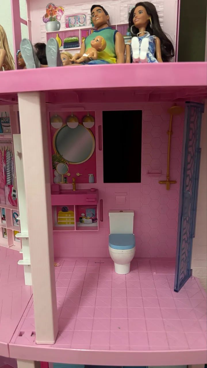 Casa da Barbie dreamhouse completa - Foto 3