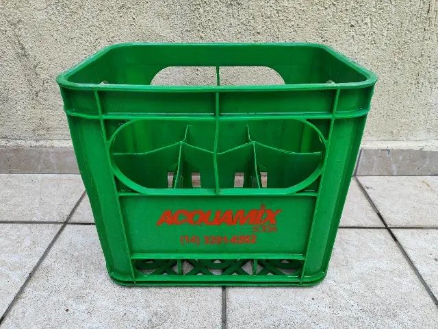 Engradado Porta Garrafas Acquamix Soda Plástico Reforçado