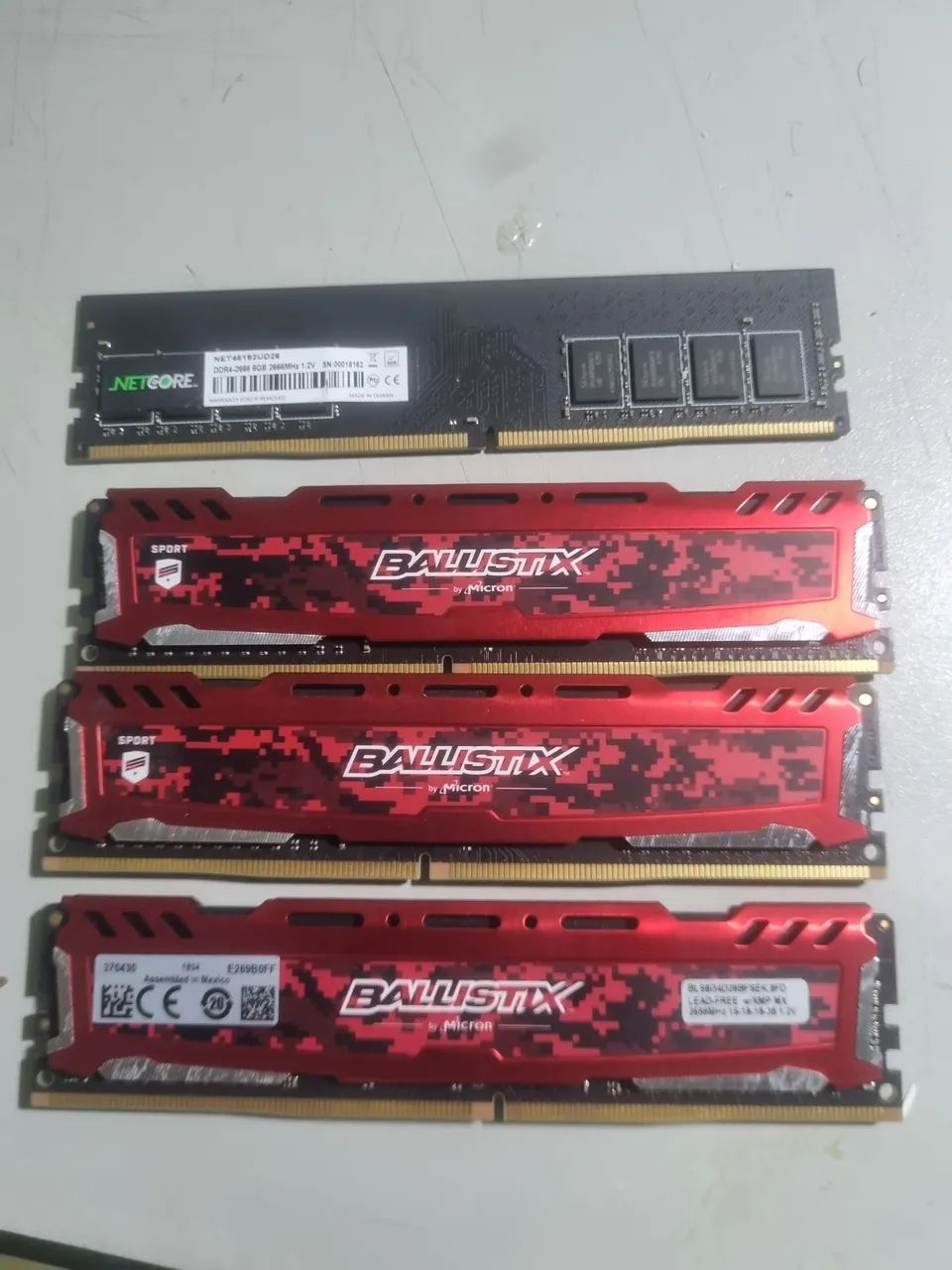 Memória DDR4 2666  
