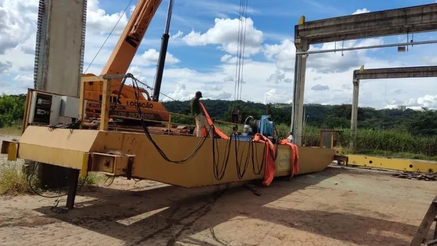Ponte rolante 15 ton Muck - vão 14 mts 