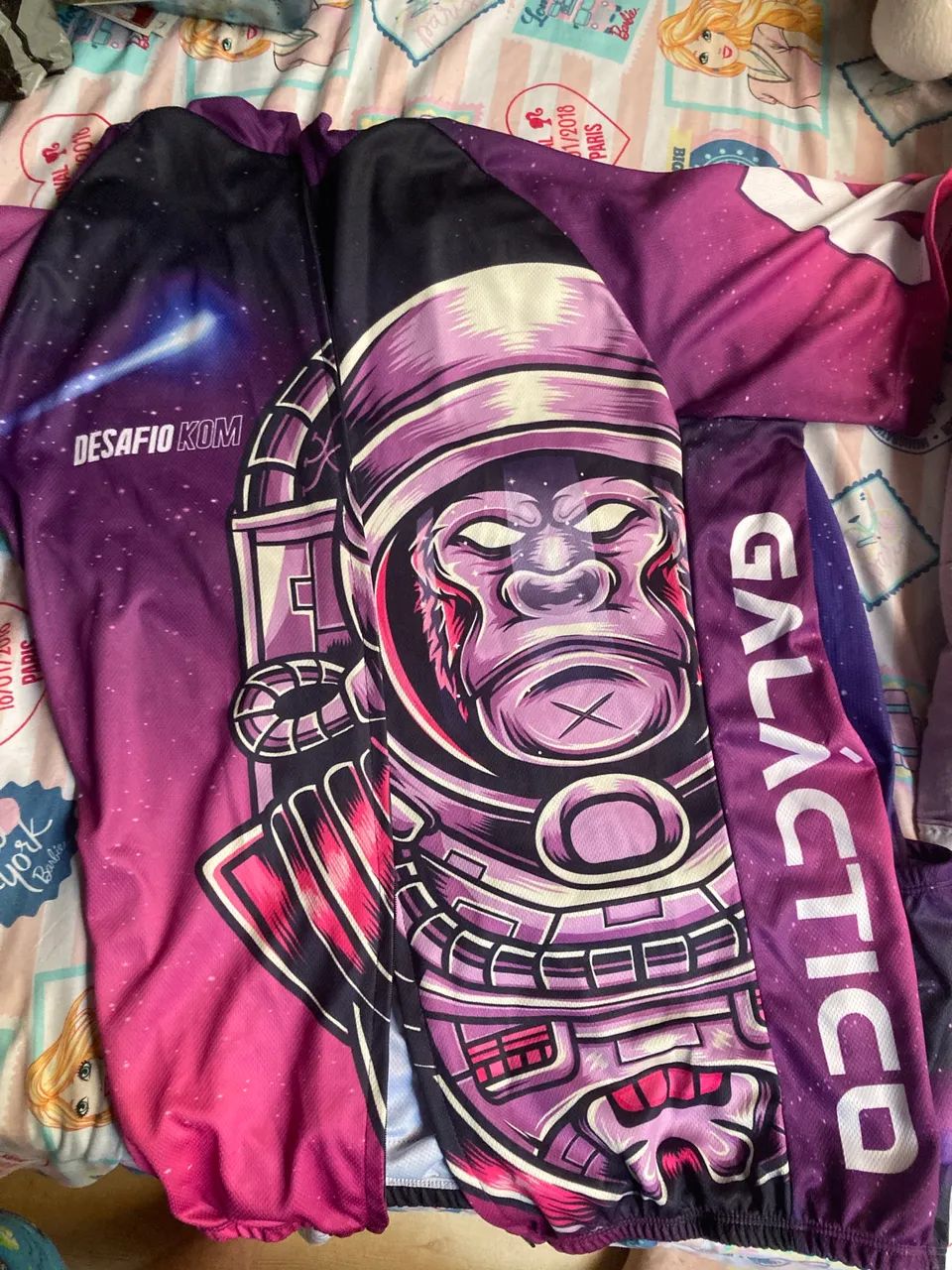 Camisa Ciclismo Desafio KOM Galáctico - Arte Exclusiva (Seminova)