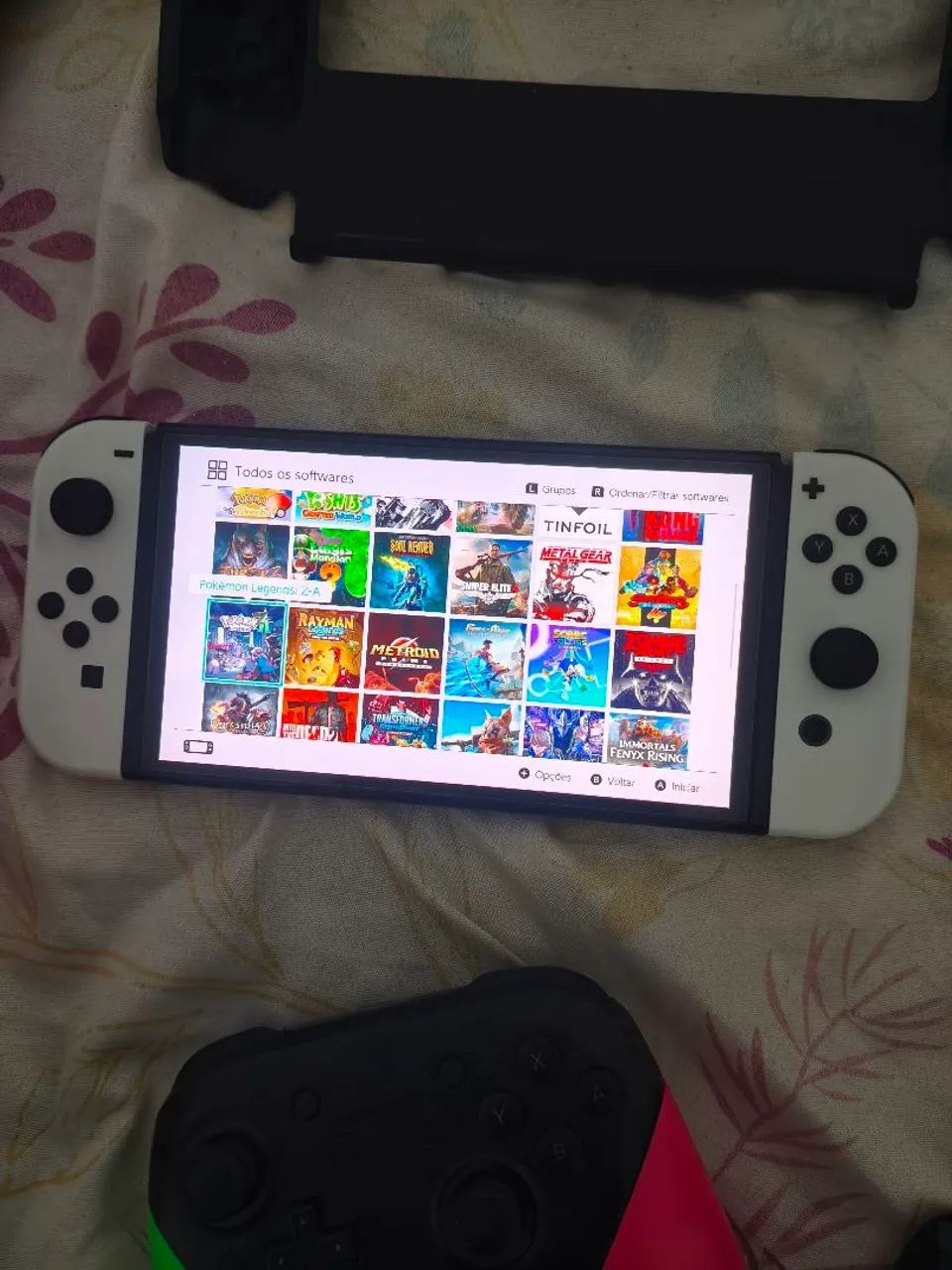 Nitendo OLED com vários jogos - Foto 3