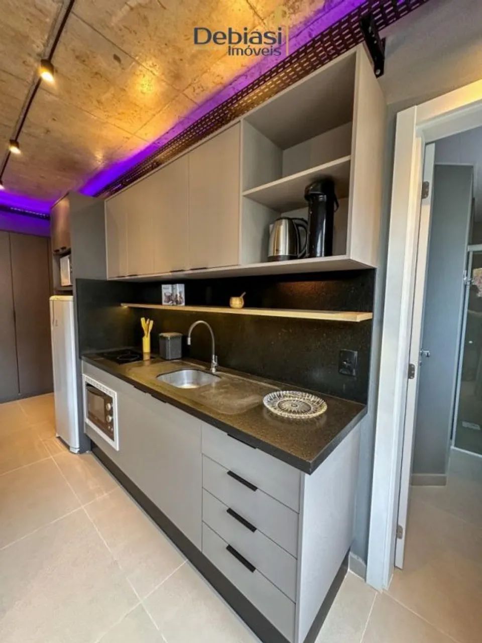ÉVLON 202 - Studio 100% mobiliado e equipado - 24,18m² - Foto 3
