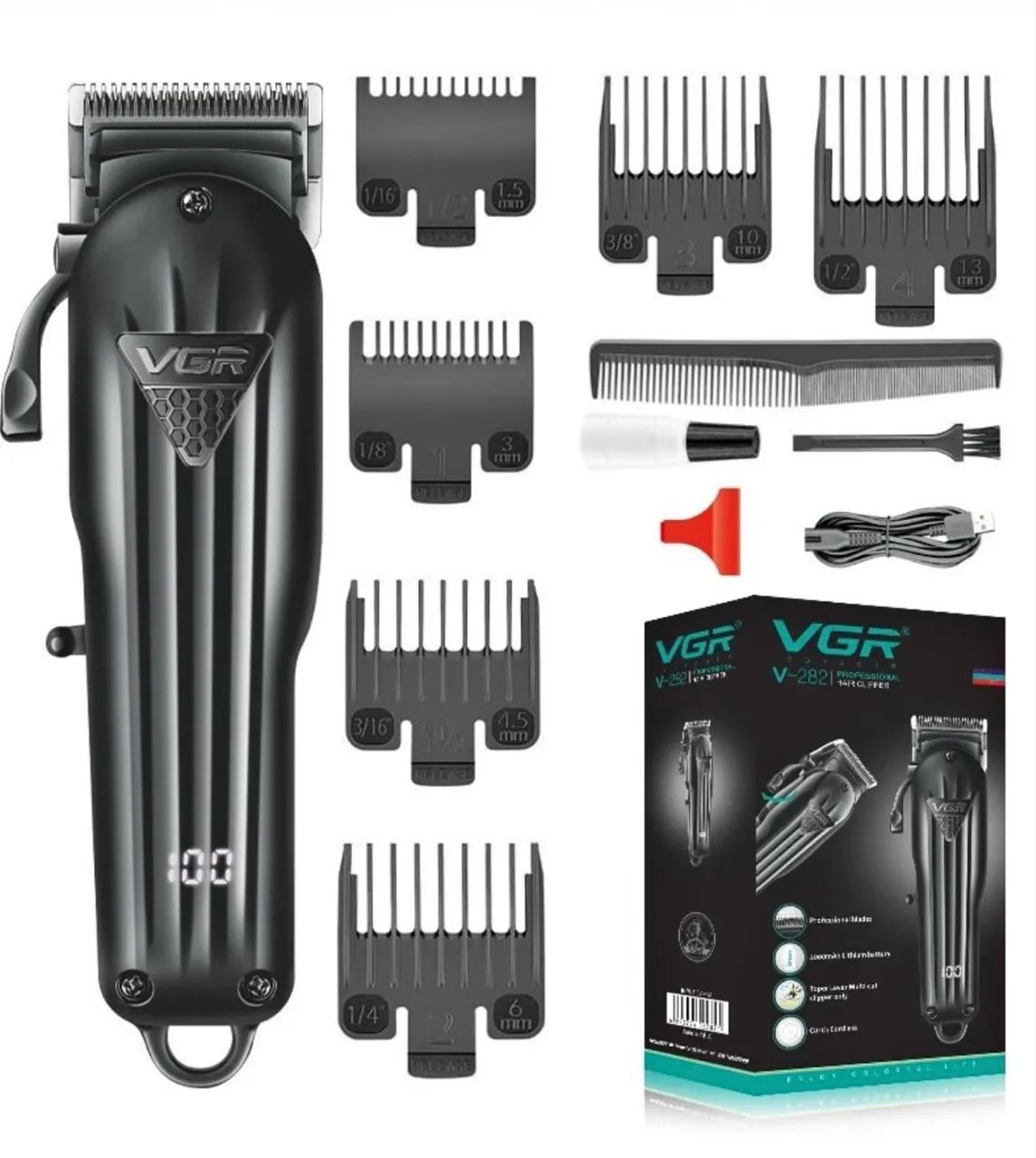 Máquina Profissional VGR V282  - Foto 3