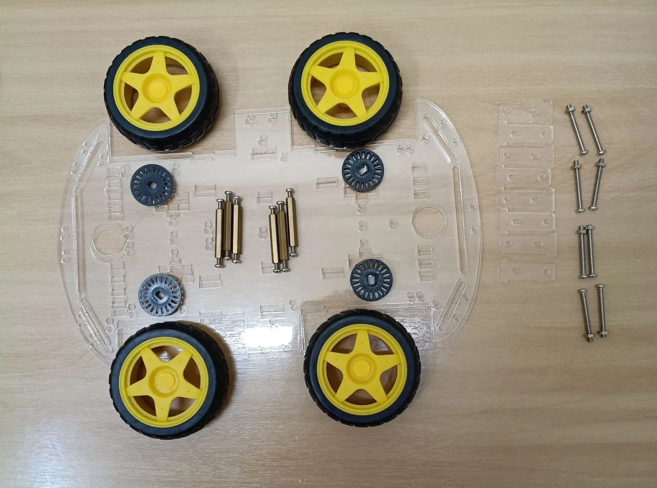 Arduino Kit chassi 4wd carro