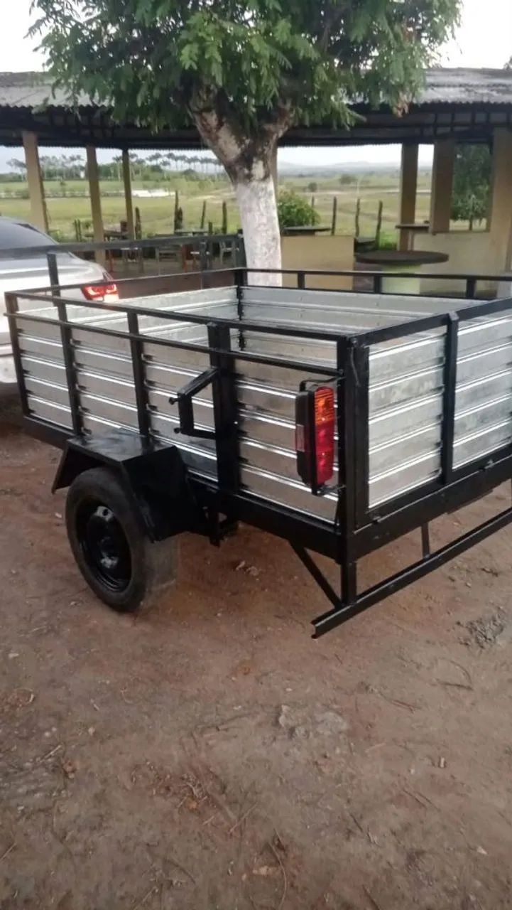 Carroça para veículos 150 por 210 nova com e sem placa  - Foto 3