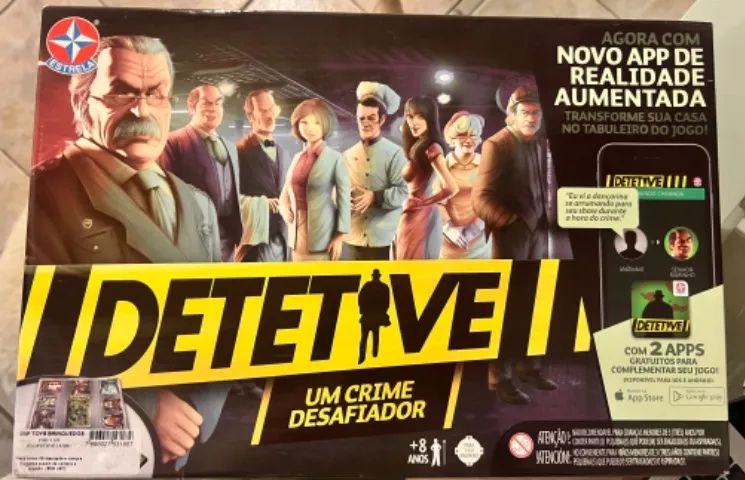 Jogo de tabuleiro - Detetive