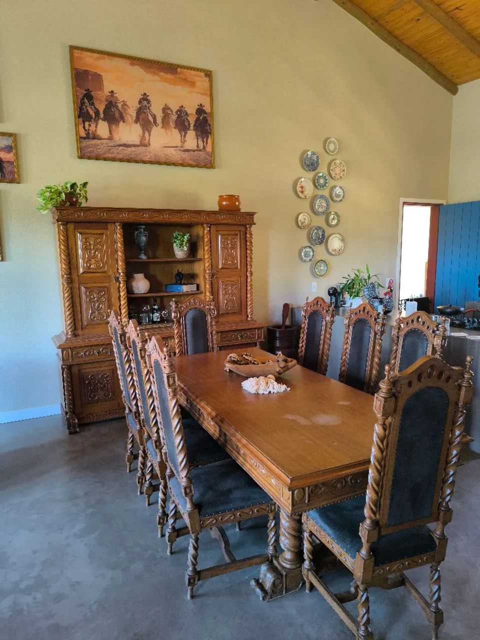 Sala de jantar antiga 