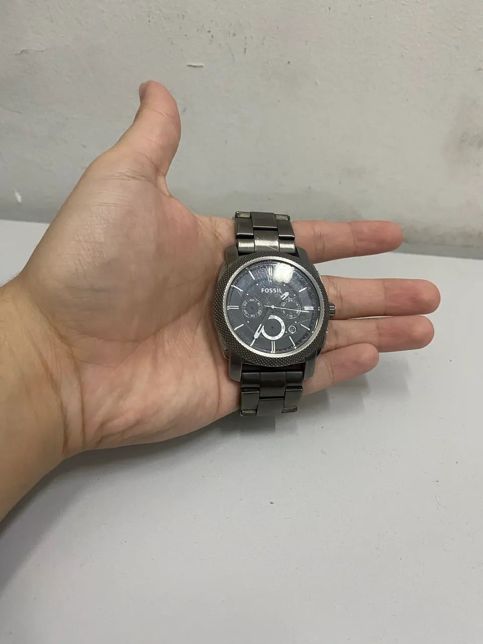 Relógio Fossil Aço Cinza fs4662 (Sem Bateria) - Foto 3