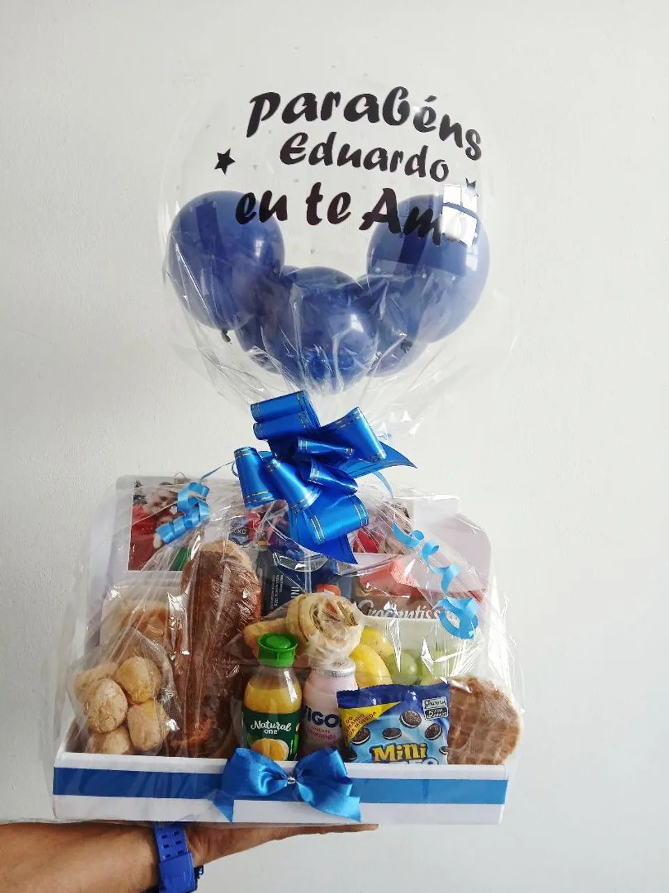 Cesta.;  de café da manhã cestas chocolate buquê caneca personalizada 