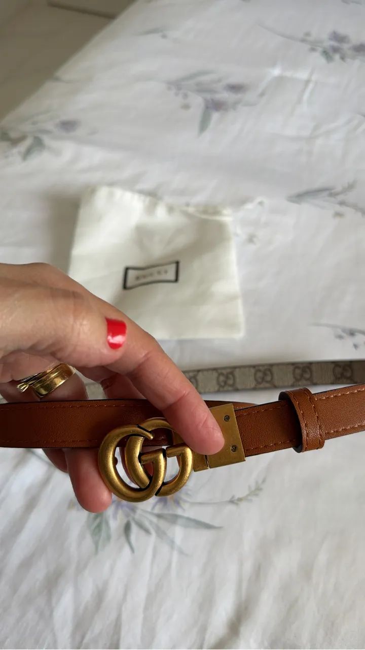 Cinto Gucci (Primeira Linha Italiana) - Foto 2