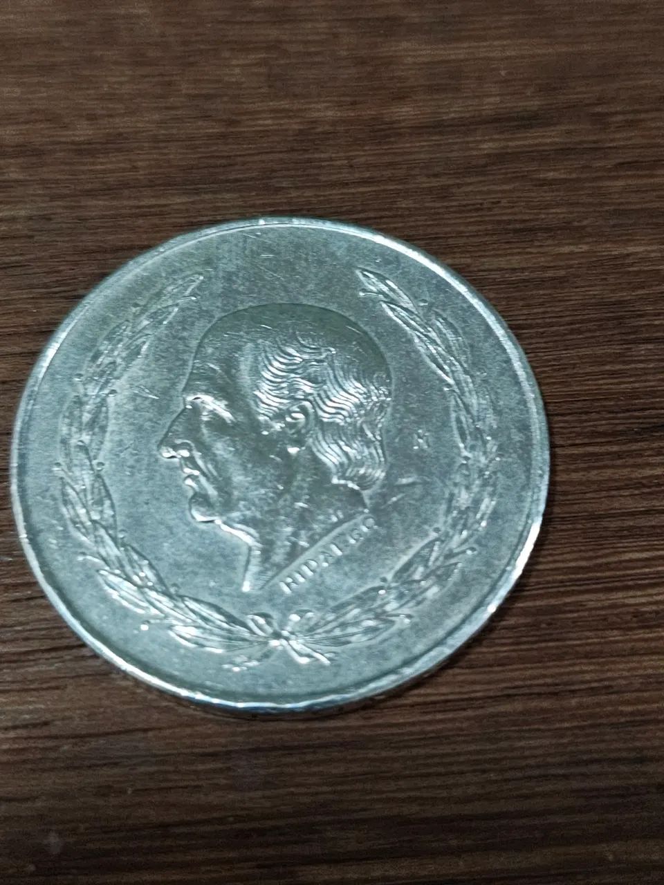 Moeda prata 0.720 1953 México 5 pesos - Foto 2