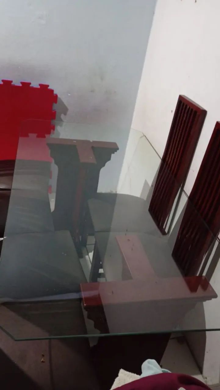 Vende-se mesa de vidro  - Foto 3