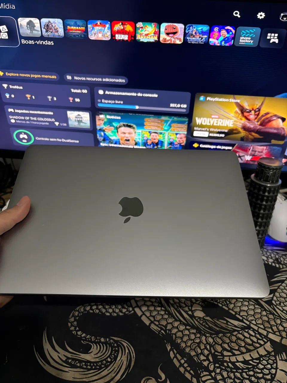 MacBook Pro M2 Touch Bar bateria 82% - Foto 5