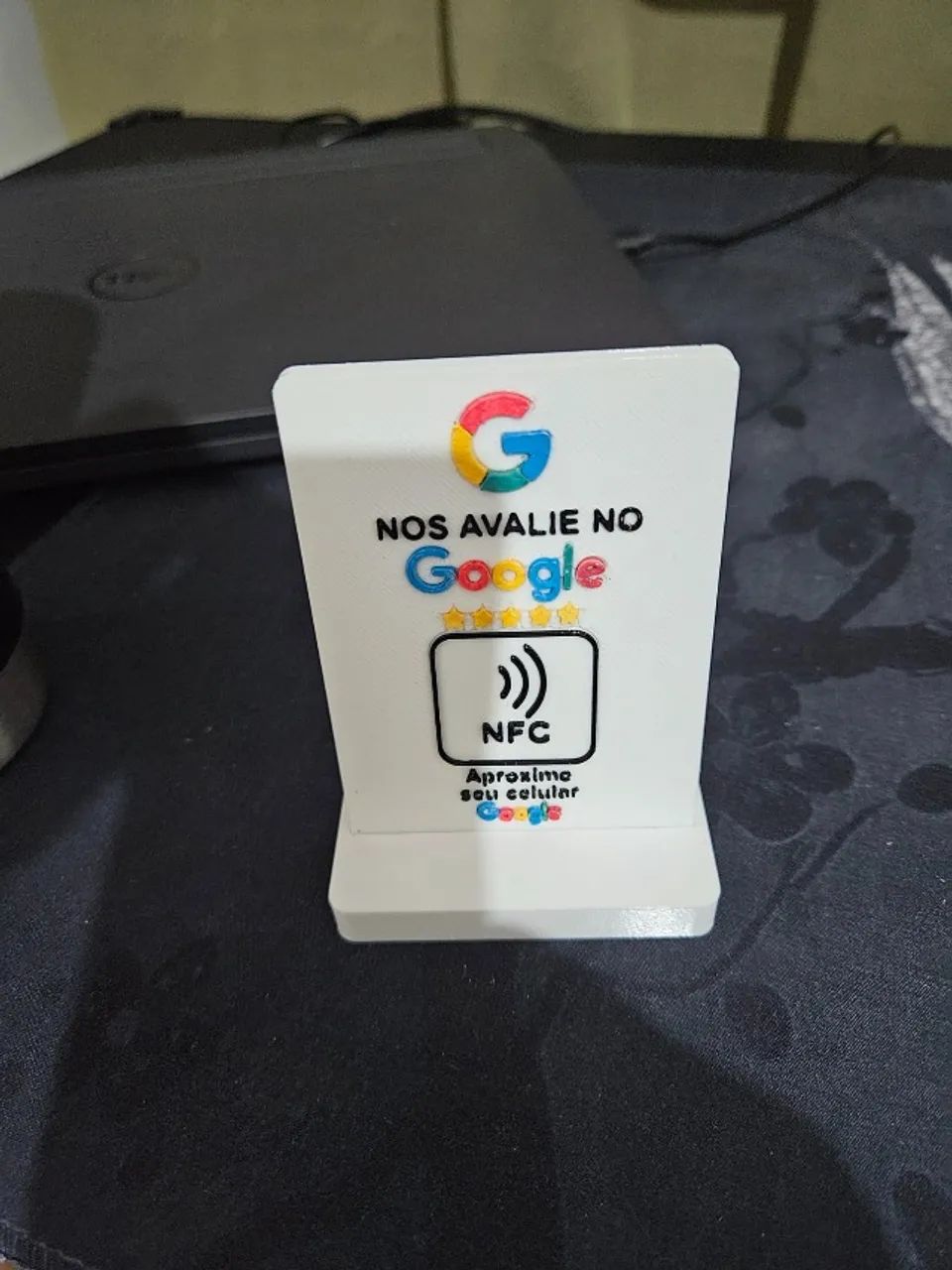 Placa NFC para Avaliações no Google - Modelos de Balcão em 3D - Foto 3