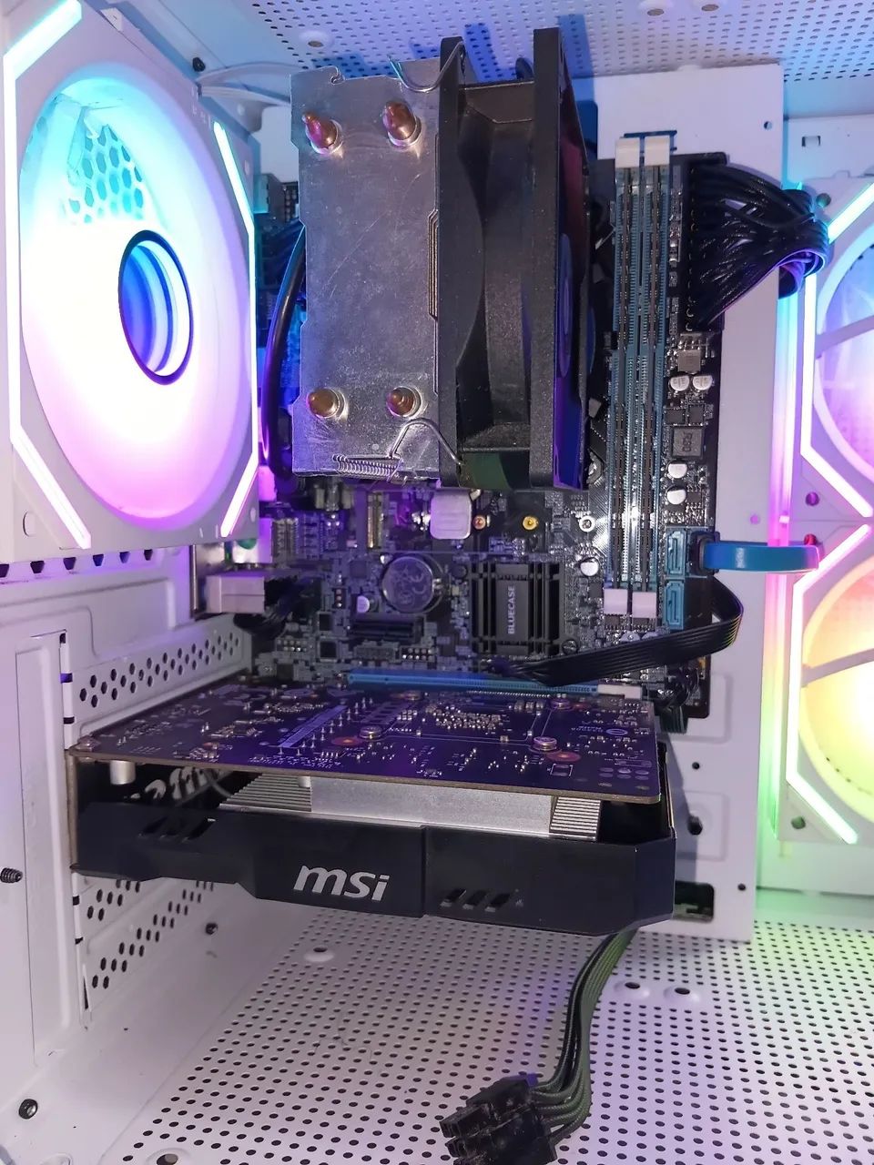 Kit ddr3 I7 4770 Placa mãe h81 bluecase e 16 gb de ram - Foto 5