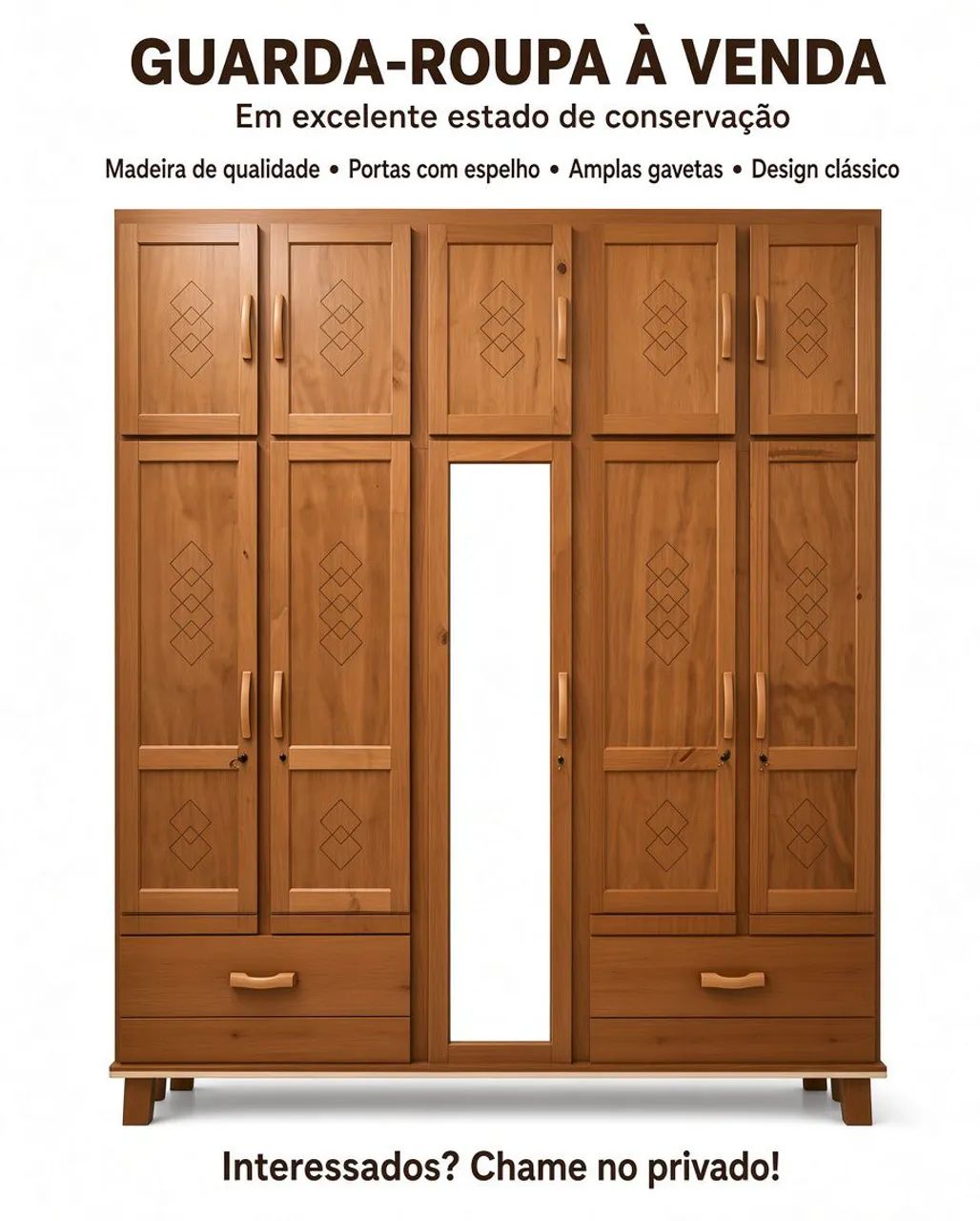 Guarda roupa e painel de parede  - Foto 2