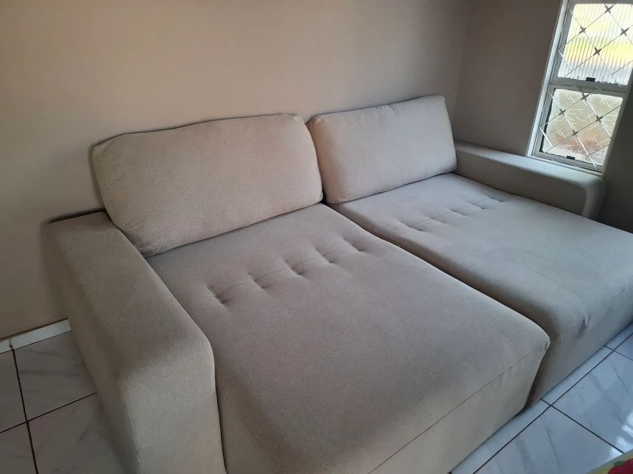 Sofa em linho 2.70 - Foto 5