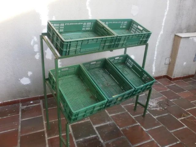 expositor de parede - com 5 caixas - vasca de verdura - Foto 4