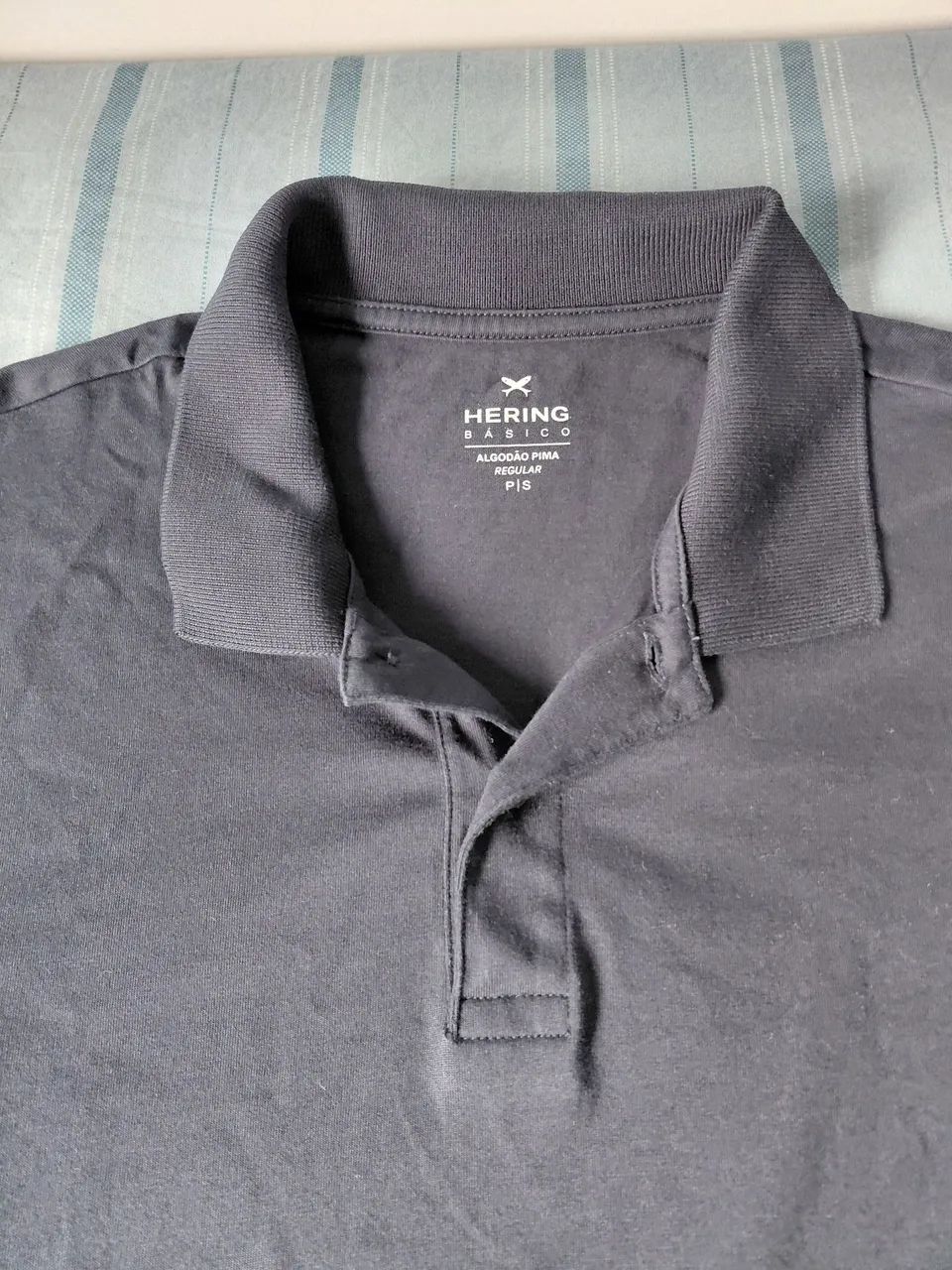 Camisa Polo masculina Hering - Foto 2