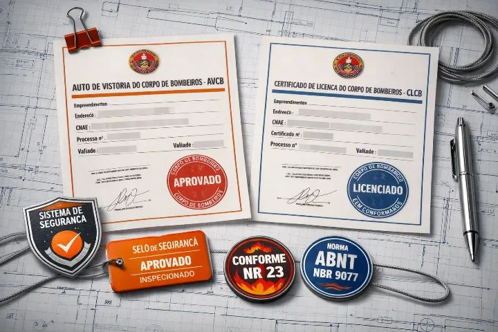 AVCB e CLCB | Projeto de Combate a Incêndio | Regularização Bombeiros