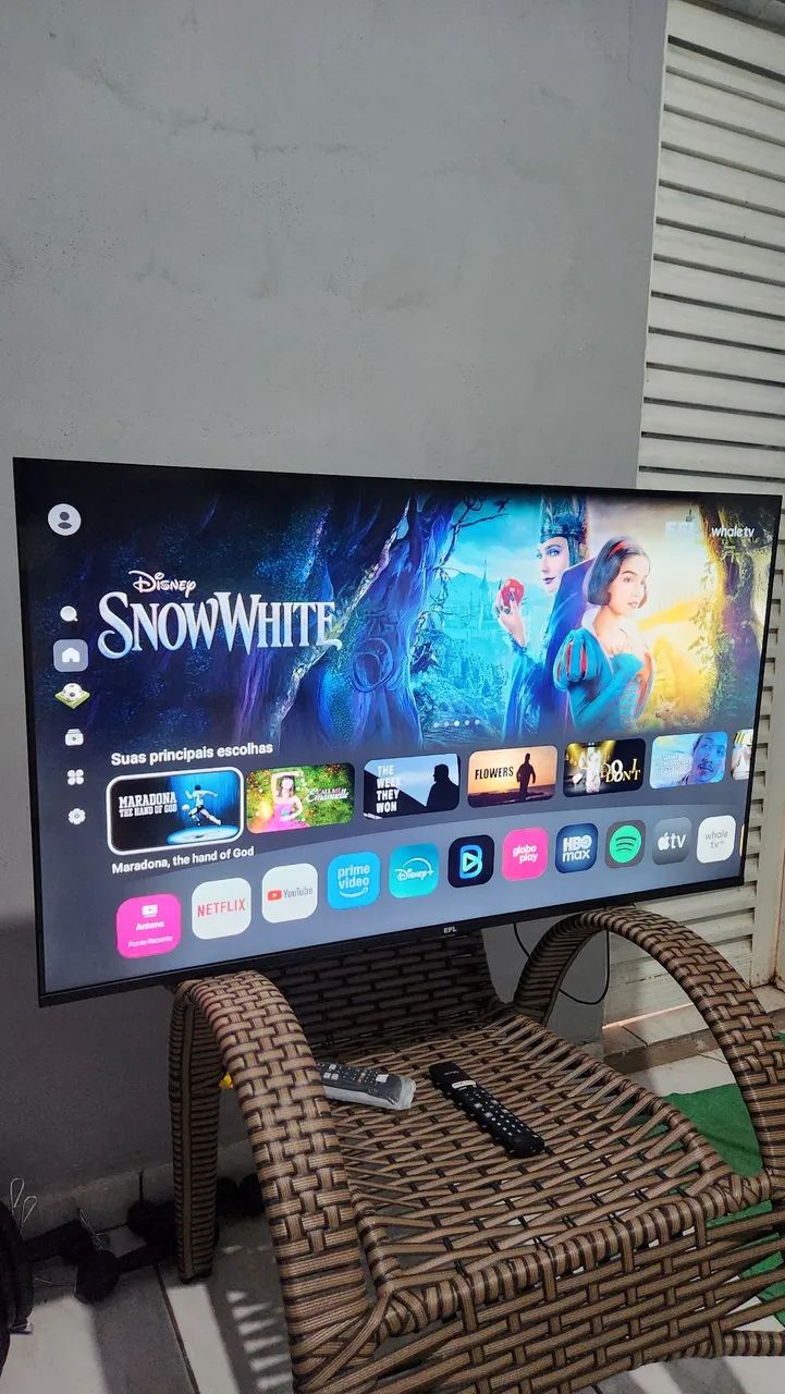 Smart tv dled nova na caixa - Foto 3