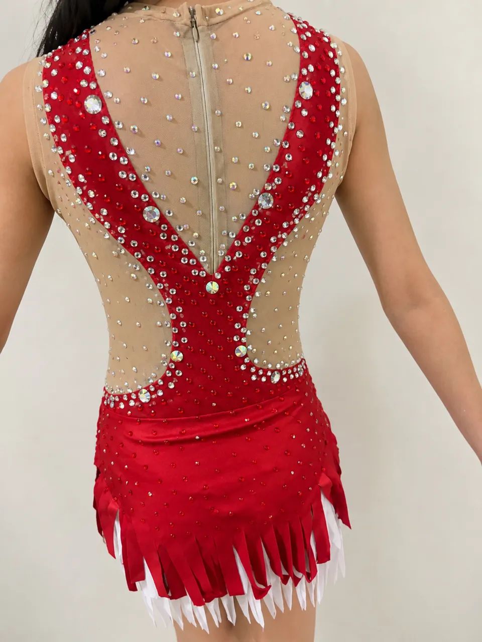 Collant ginástica rítmica vermelho  - Foto 3