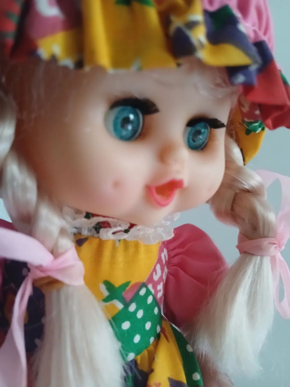 Boneca de pano estilo moranguinho - Foto 4