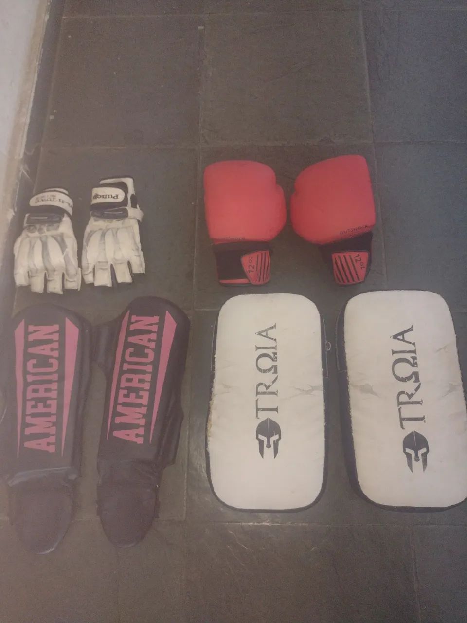 Equipamentos de luta 