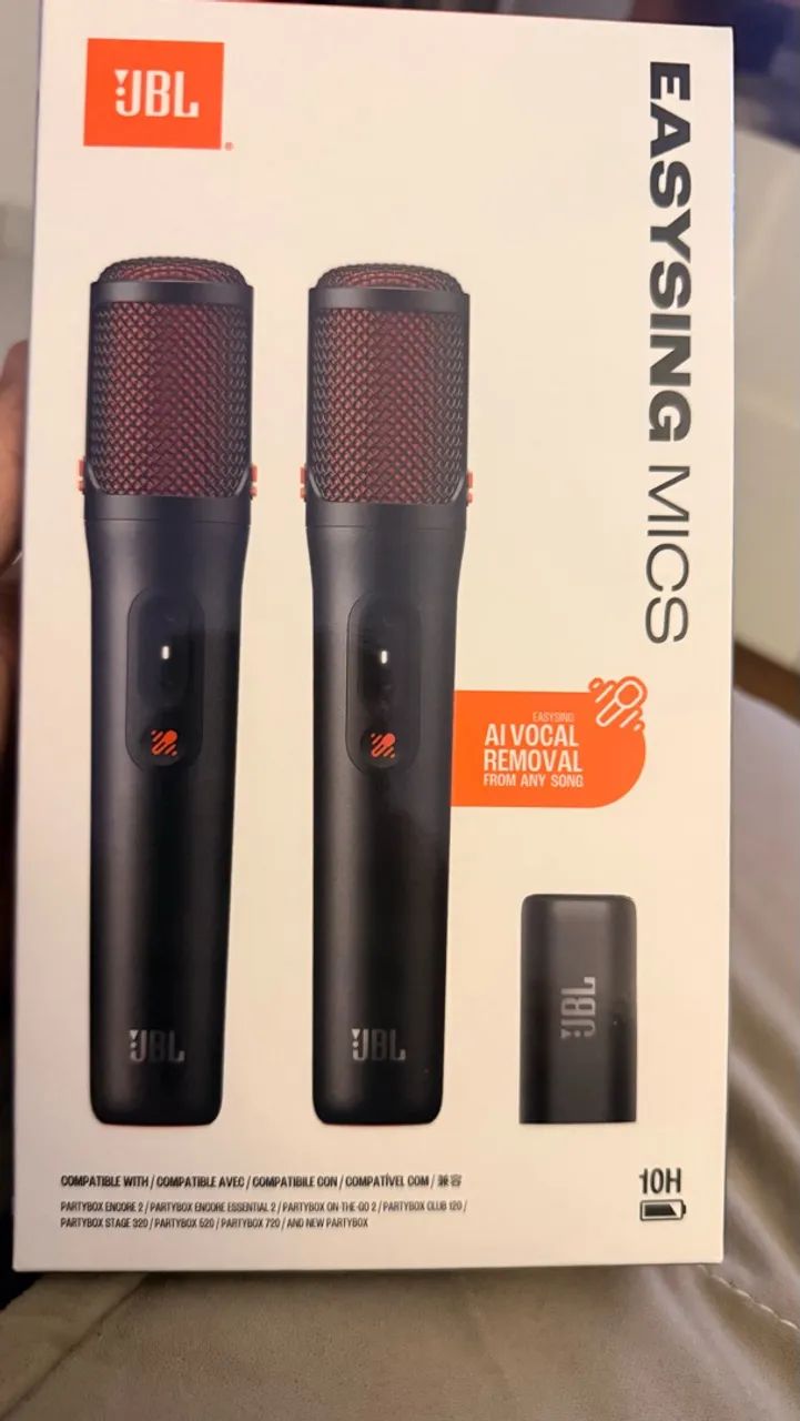 Microfone JBL com Inteligência Artificial  - Foto 2