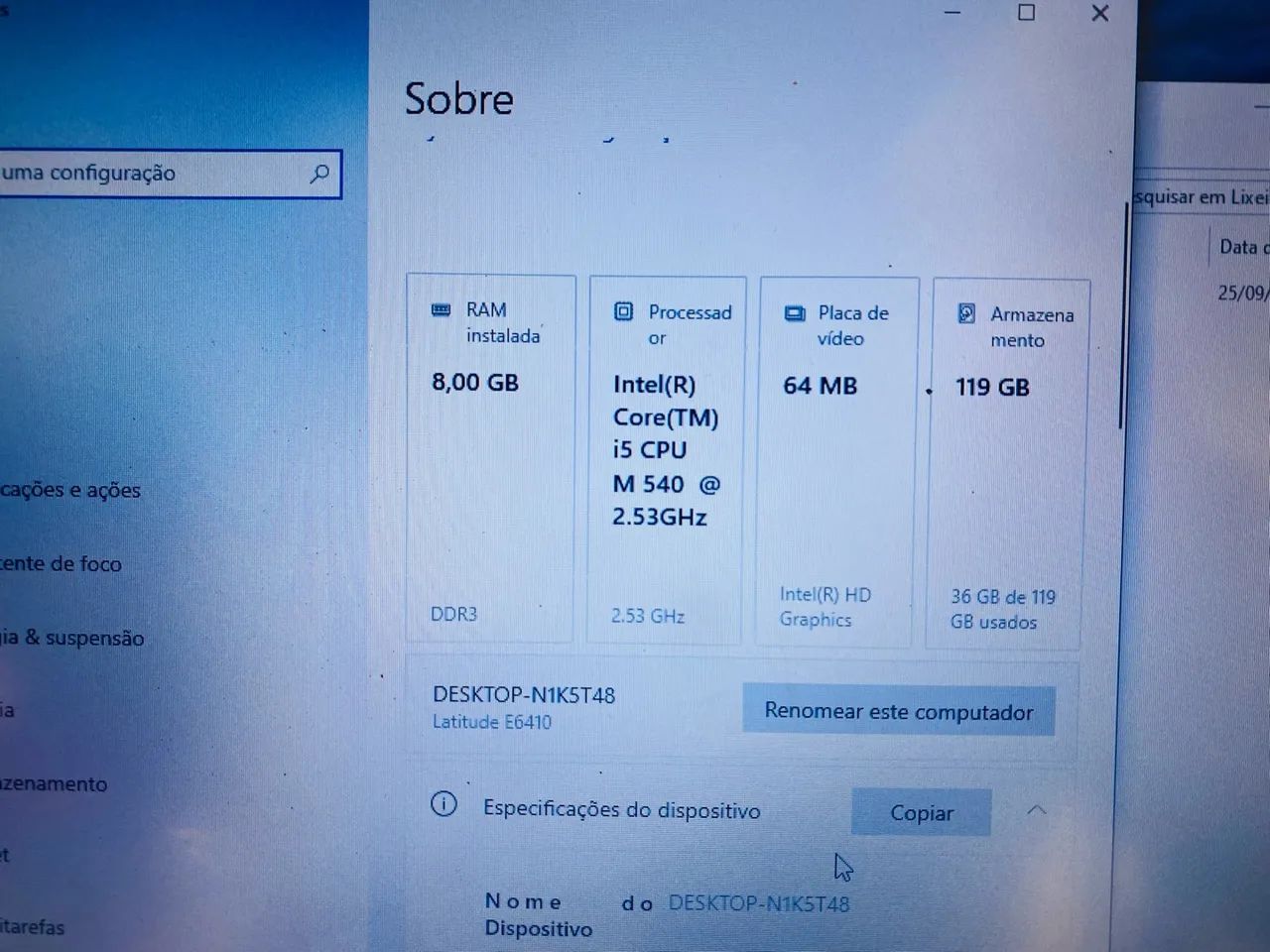 ? NOTEBOOK DELL LATITUDE E6410 - i5 | 8GB RAM | SSD  - Foto 3