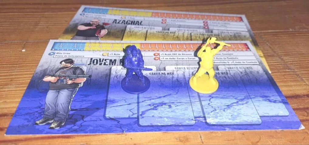 Componente para Zombicide Jovem Nerd e Azaghal
