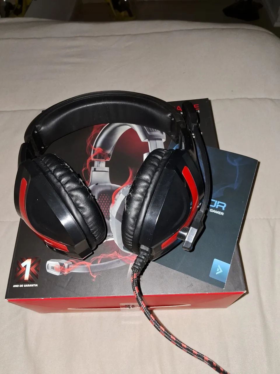 Headset Gamer Warrior PH101 com caixa - Foto 2