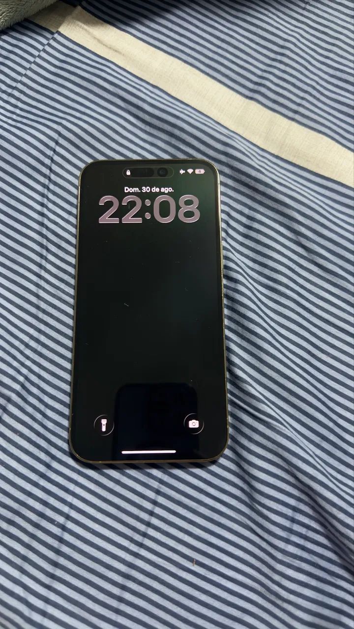 IPHONE 14 pro max 256gb dourado impecável  - Foto 2