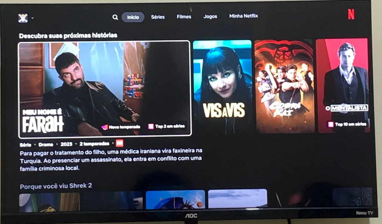 Televisão AOC Roku Smart  - Foto 2