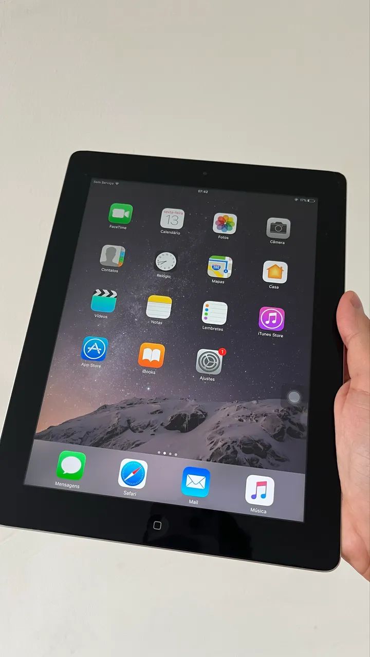 Ipad 4 - 16 Gb com capa e caneta touch  - Foto 2