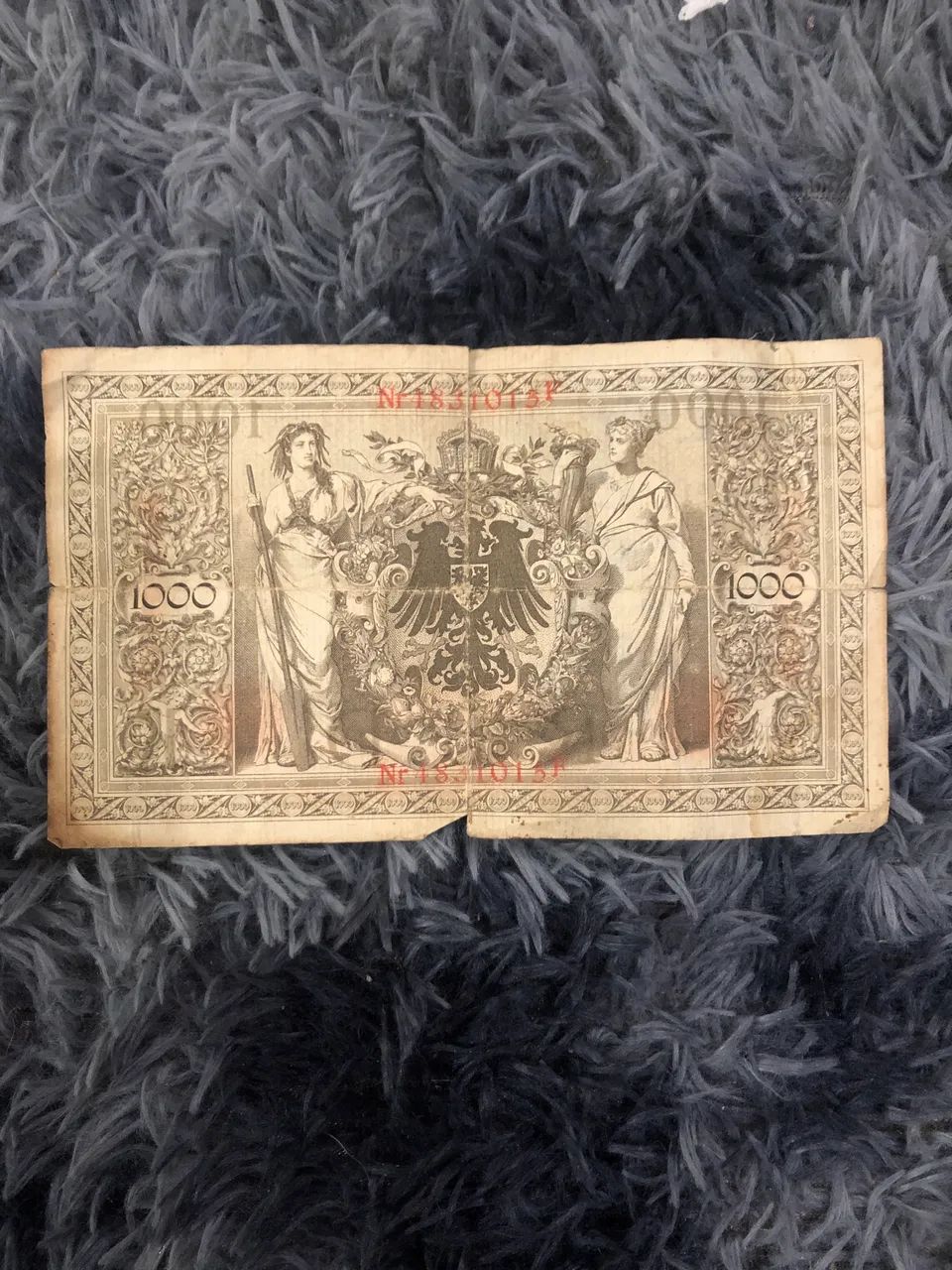 Notas antigas Marco Alemão de 1910 - Foto 2
