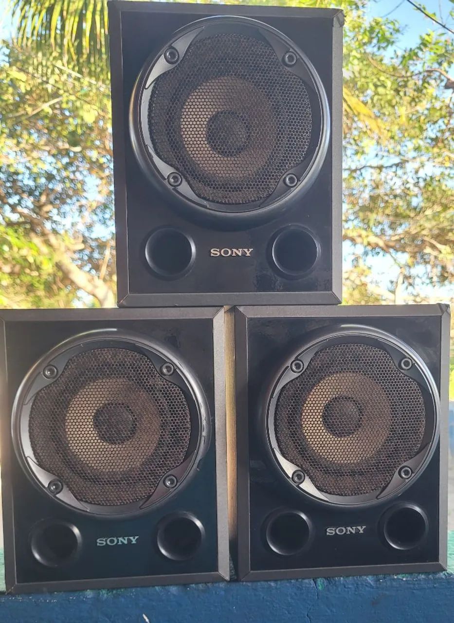 3 CAIXINHAS DE SOM SONY. - Foto 4