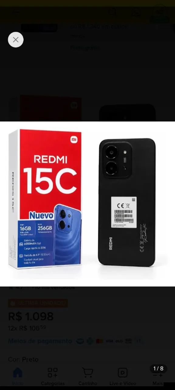Redimi 15c 256gb - Foto 3