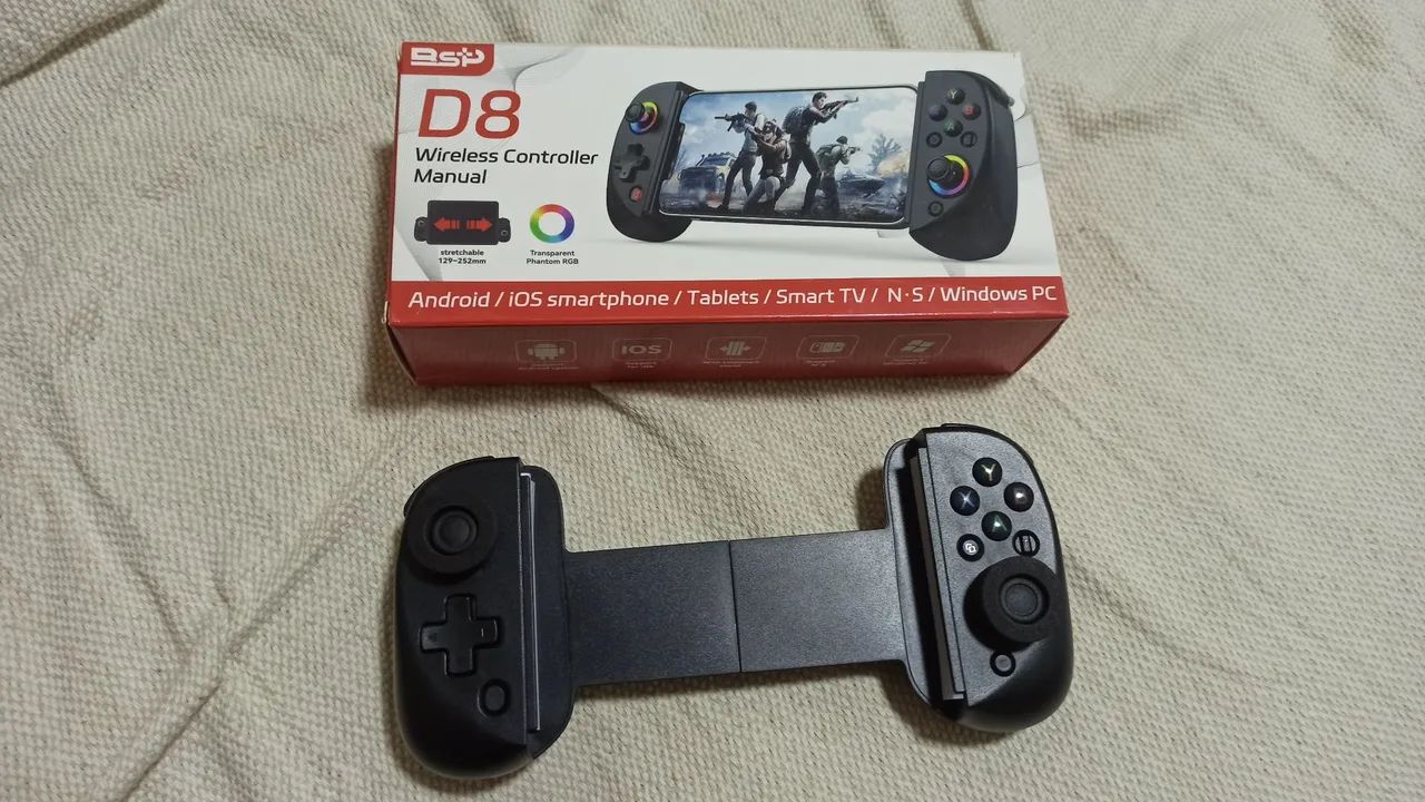 Controle D8 para Celular, Switch, PC, Tablets
