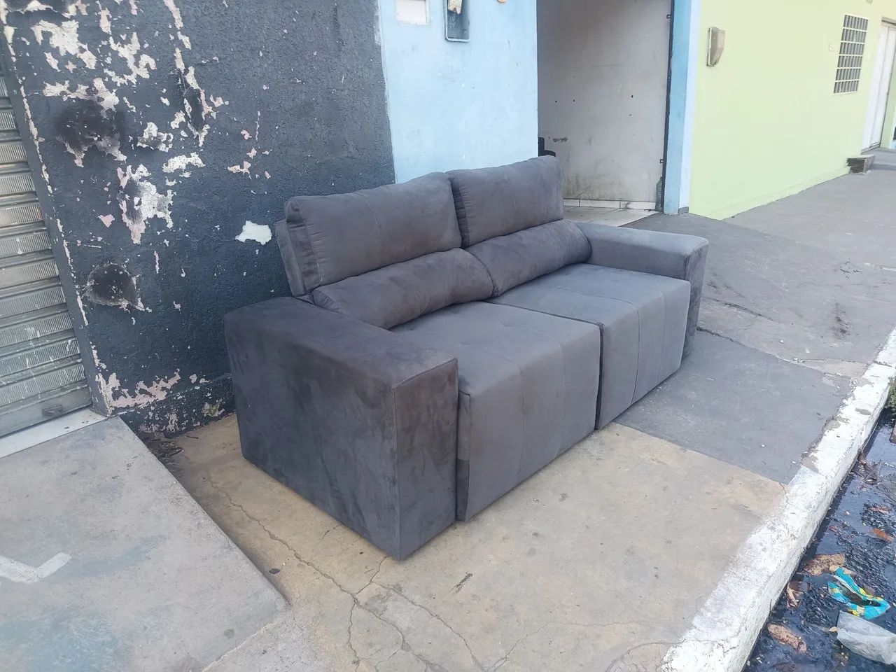 sofá retrátil e reclinável  - Foto 4