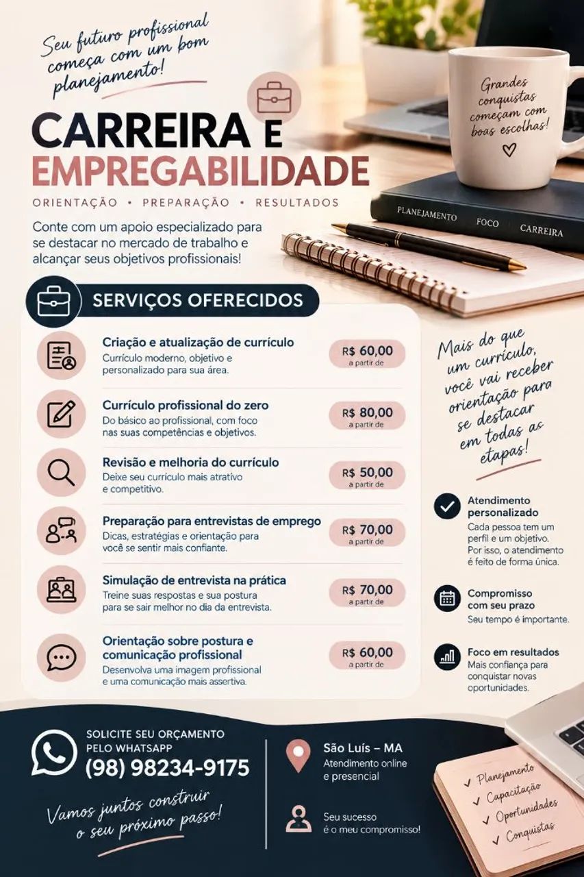 CARREIRA E EMPREGABILIDADE<br>