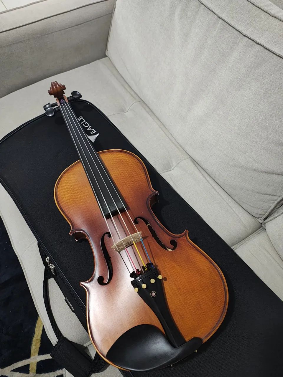 Viola de arco Eagle VA180 ajustada 