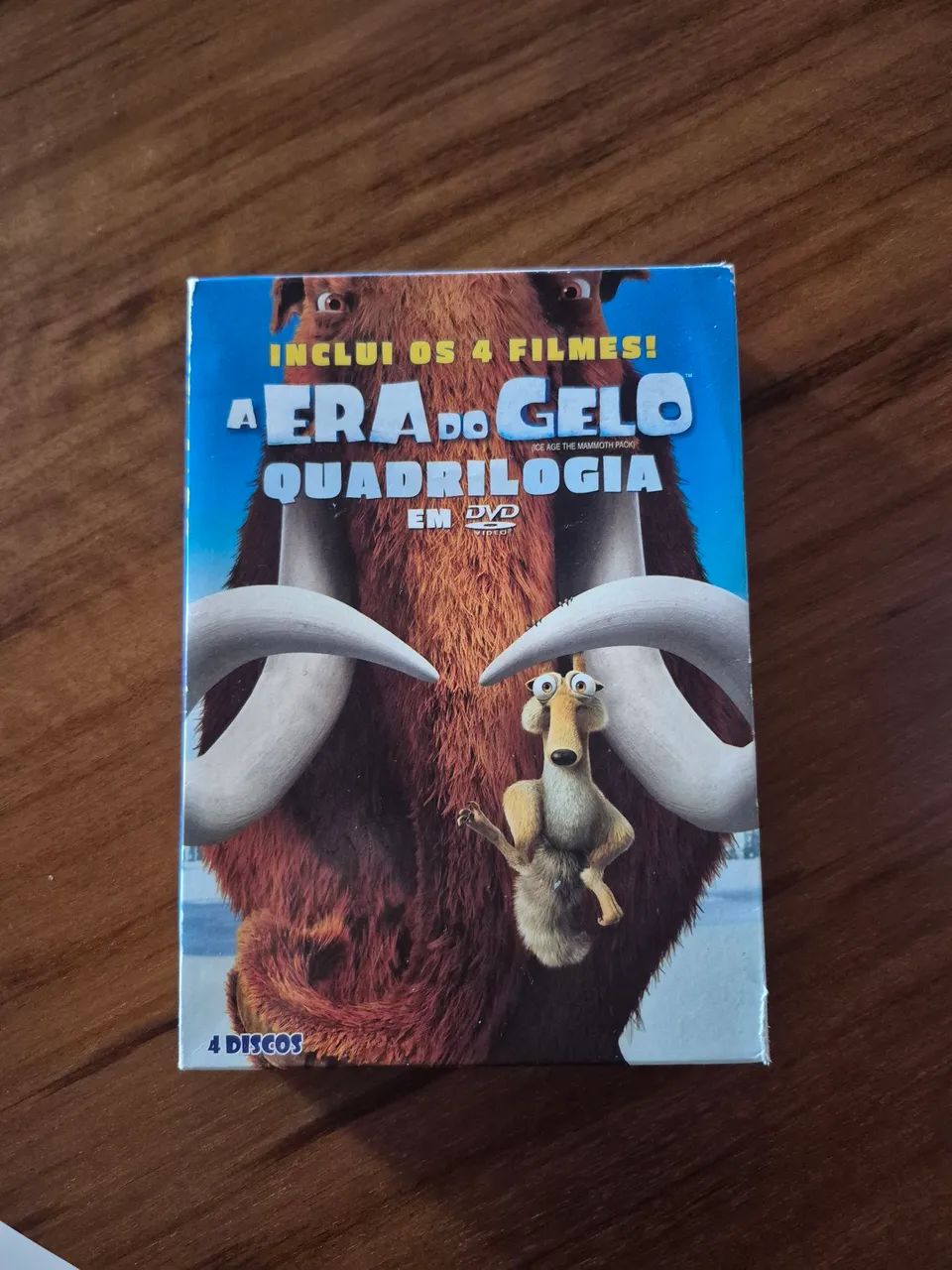 Dvd a era do gelo 4 discos 