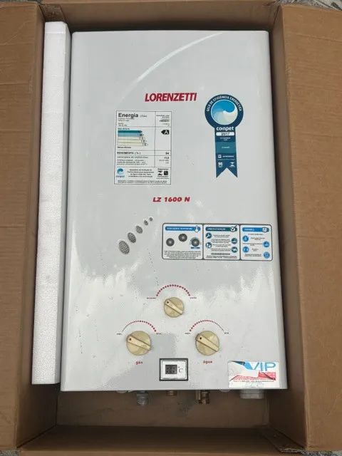 Aquecedor Lorenzetti LZ 1600N  15 Lt/m  Exaustão Natural