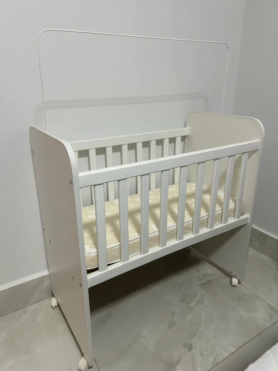 Mini Berço com Colchão + Kit Berço Princesa Completo - Foto 4